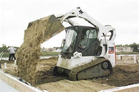 skid steer t190 can lift a paver pallet|skidsteer t190 weak lift power.